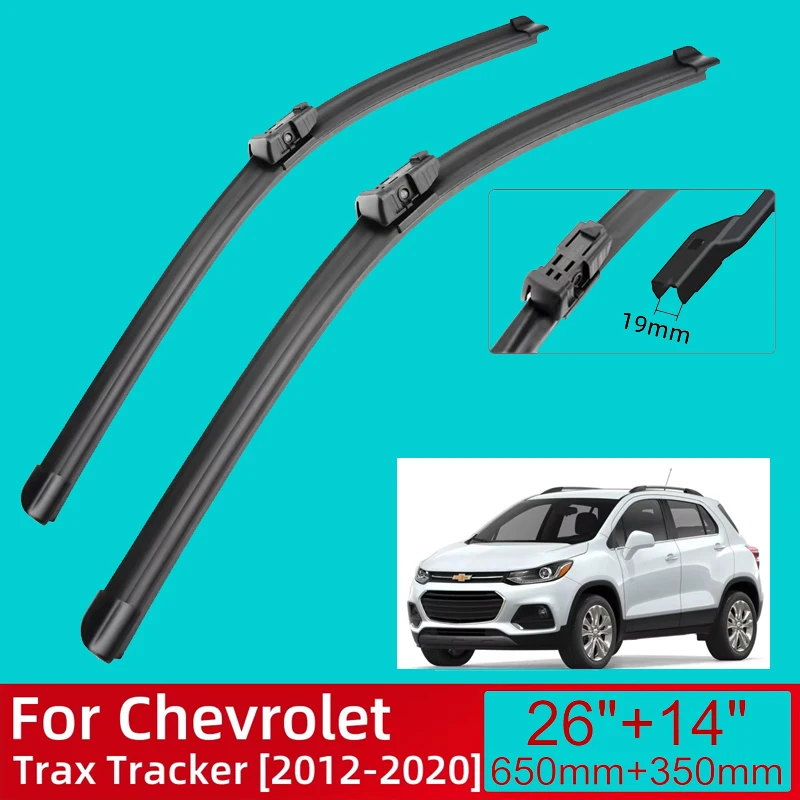 

For Chevrolet Trax Tracker 2012-2020 2013 2014 2015 2016 2017 2018 Car Accessories Front Windscreen Wiper Blade Brushes Wipers
