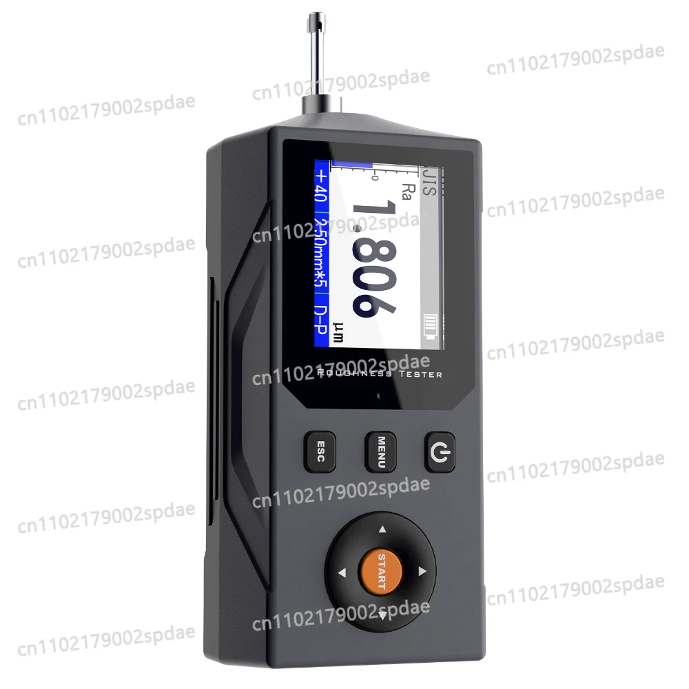 Display Surface Roughness Tester Roughness Measuring Instrument Ra Rz Rq and 12+ Parameters 0.001μm Resolution Roughness Meter