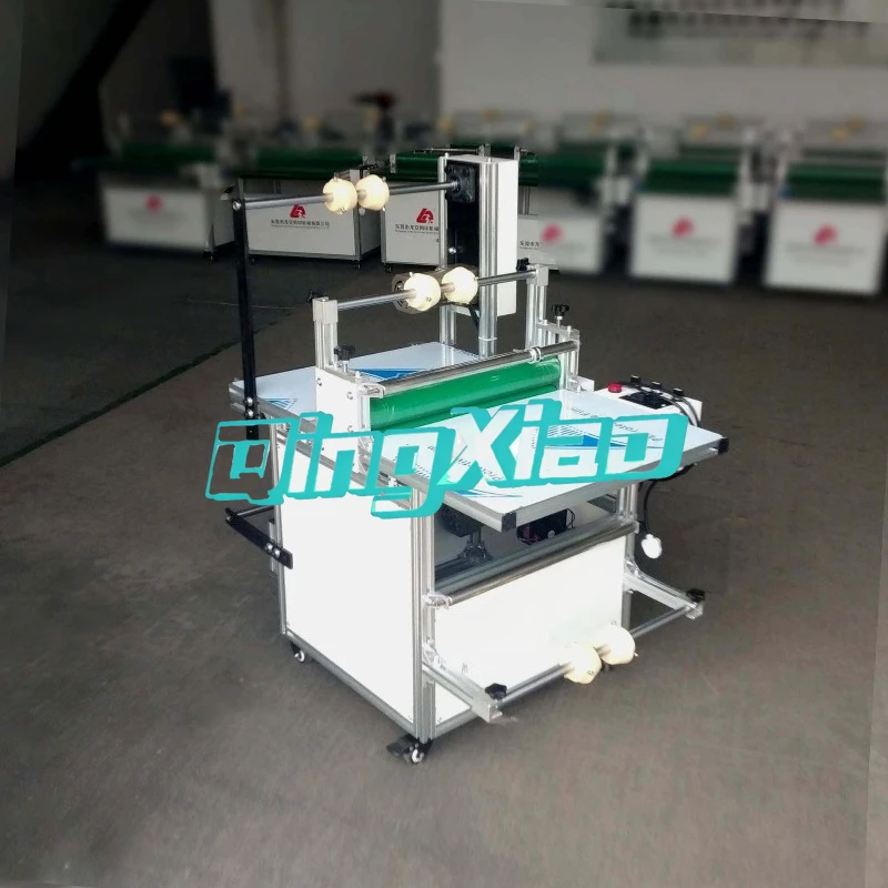 

LA-500T Fully Automatic Laminator Release Film Roll-to-Roll Automatic Rewind Multifunctional Film Applicator