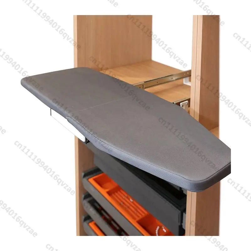 Folding Built-in Hidden Ironing Board Wardrobe Integrated Iron Rack Storage Accessories