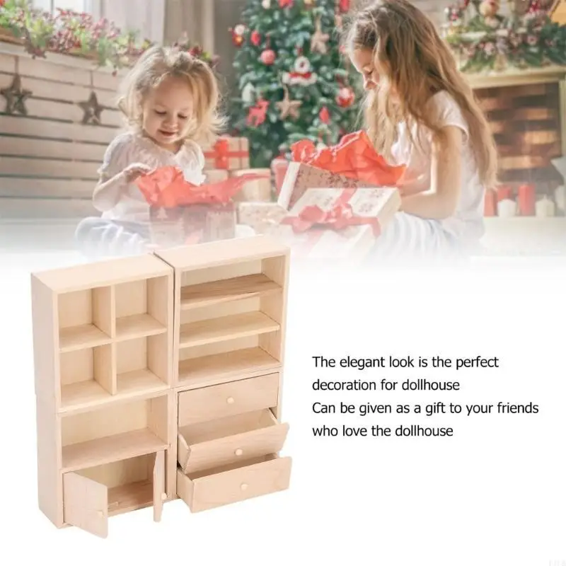 

F1CB миниатюры кабинеты Zakka Display Shelc