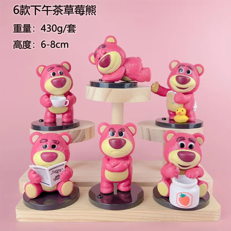 

Disney Toy Story 3 Cute Lotso Action Figures Collection Mini Dolls Lilo & Stitch Kids Toys Model for Children Gift