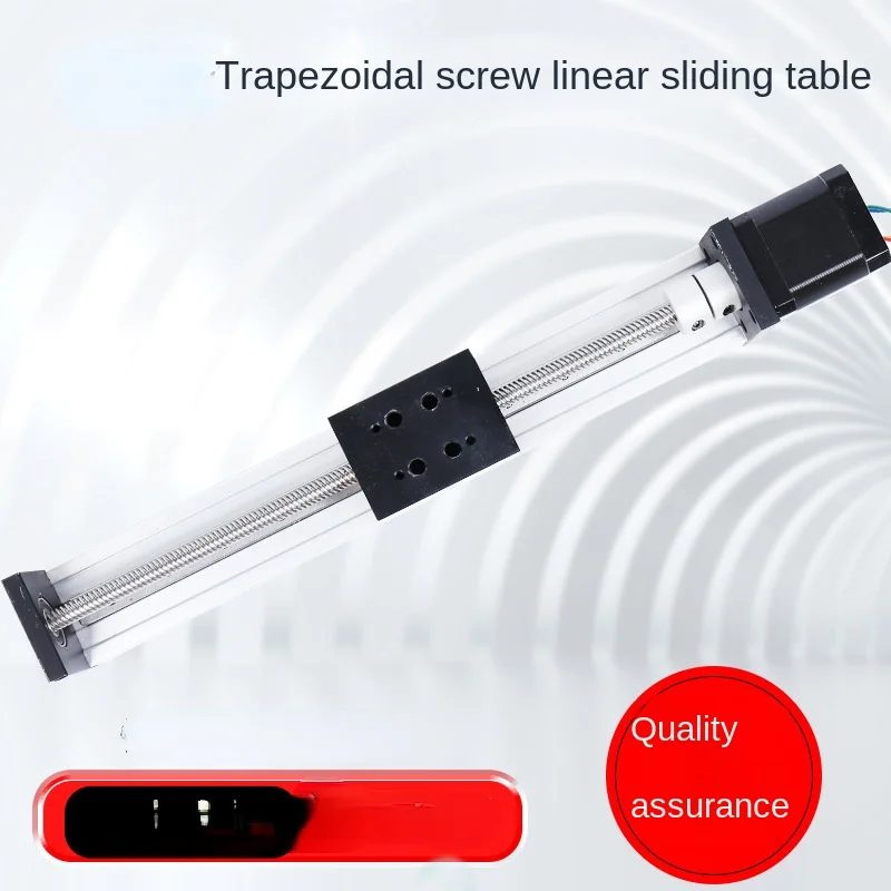 

Precision trapezoidal screw linear guide rail slide table module CNC mobile module platform step