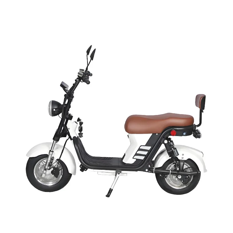 Wide Tire Wheelbase Optimized Lithium Electric Motorcycle