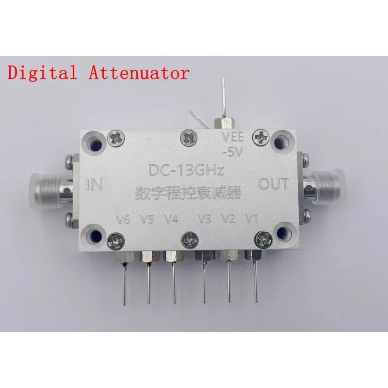 DC-13G Ultra Wideband Digital Programmable Attenuator, Programmable RF Attenuator, Adjustable Attenuation, CNC Attenuation