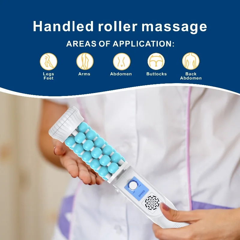 Household Lymph Drainage Roller Massager Inner Ball Design Body Slimming Massage Therapy Tool