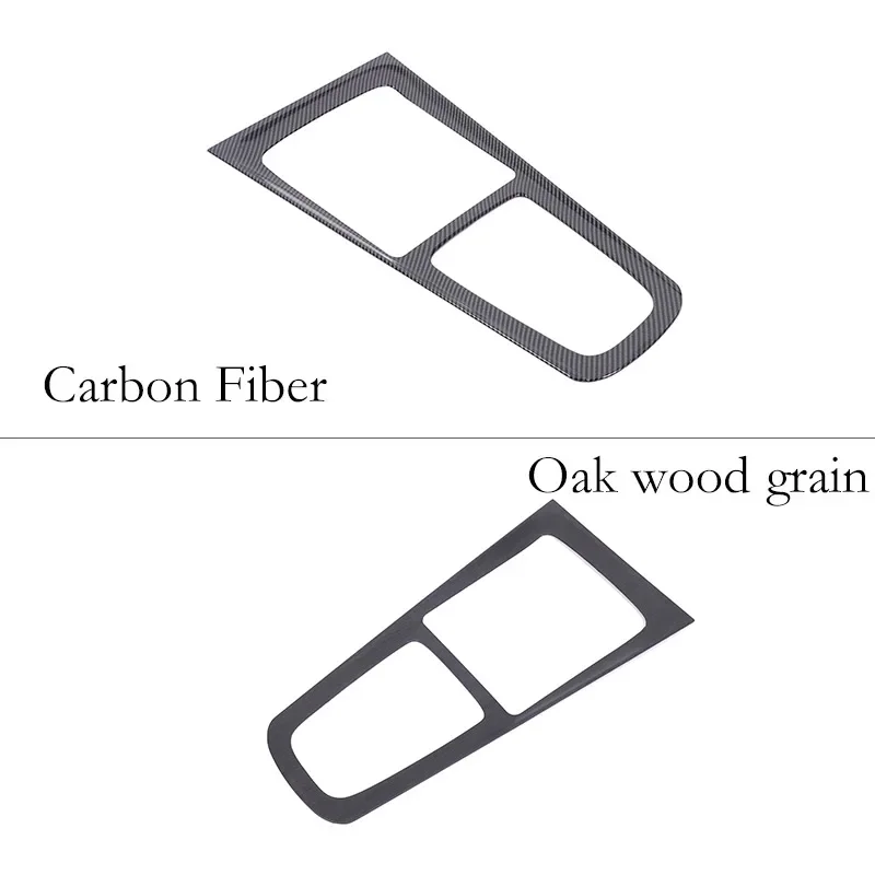 ABS ألياف الكربون لمرسيدس بنز B-Class GLB 2024-2025 لوحة تحكم السيارة ملصقات الزخرفية اكسسوارات السيارات الداخلية