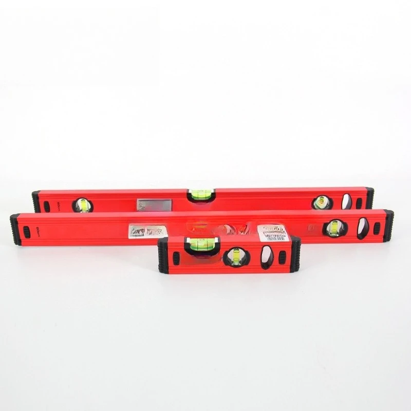 

High precision and strong magnetic square tube level ruler, home decoration level ruler