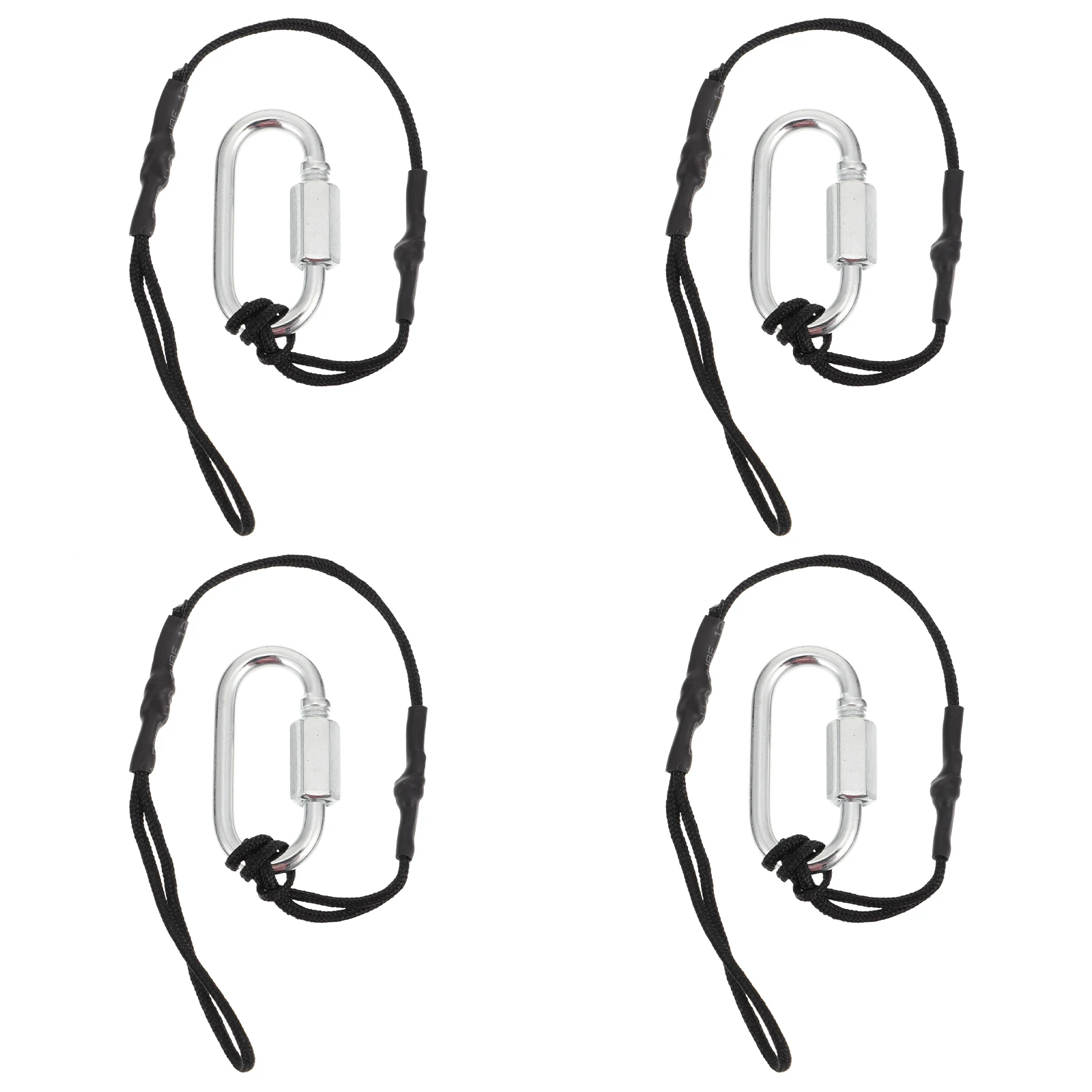 

4 PCS Neck Strap Buckle Camera Holder Safety Tether Lace up Wrist Adapter Straps