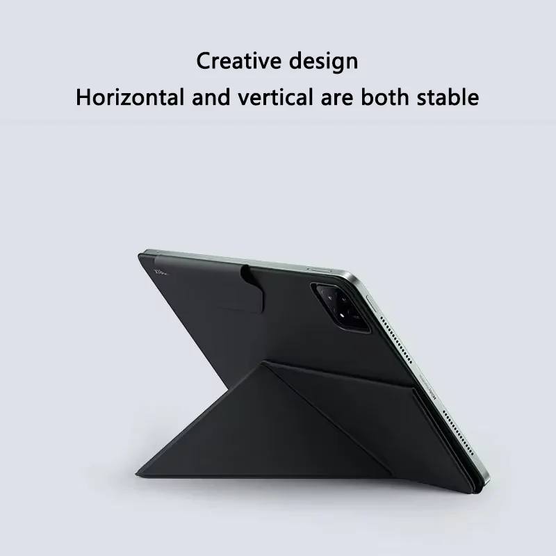 기존 Xiaomi Pad 6s pro 양면 보호 케이스 키트 12.4 "접이식 스탠드 PU 가죽 마그네틱 스마트 보호 케이스