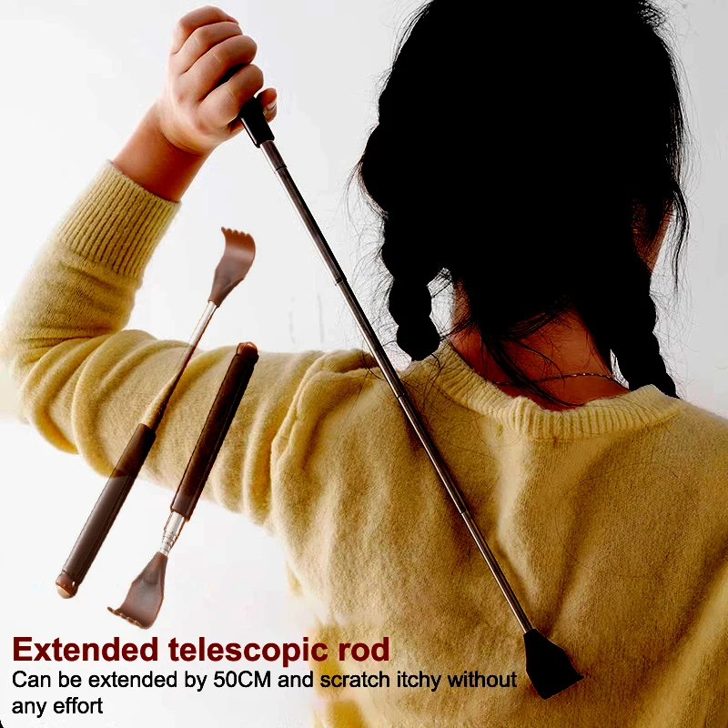 

1 * пластиковый скребок для спины, телескопический утолщенный скребок для спины с магнитом, телескопический выдвижной массаж, инструменты для ухода за кожей