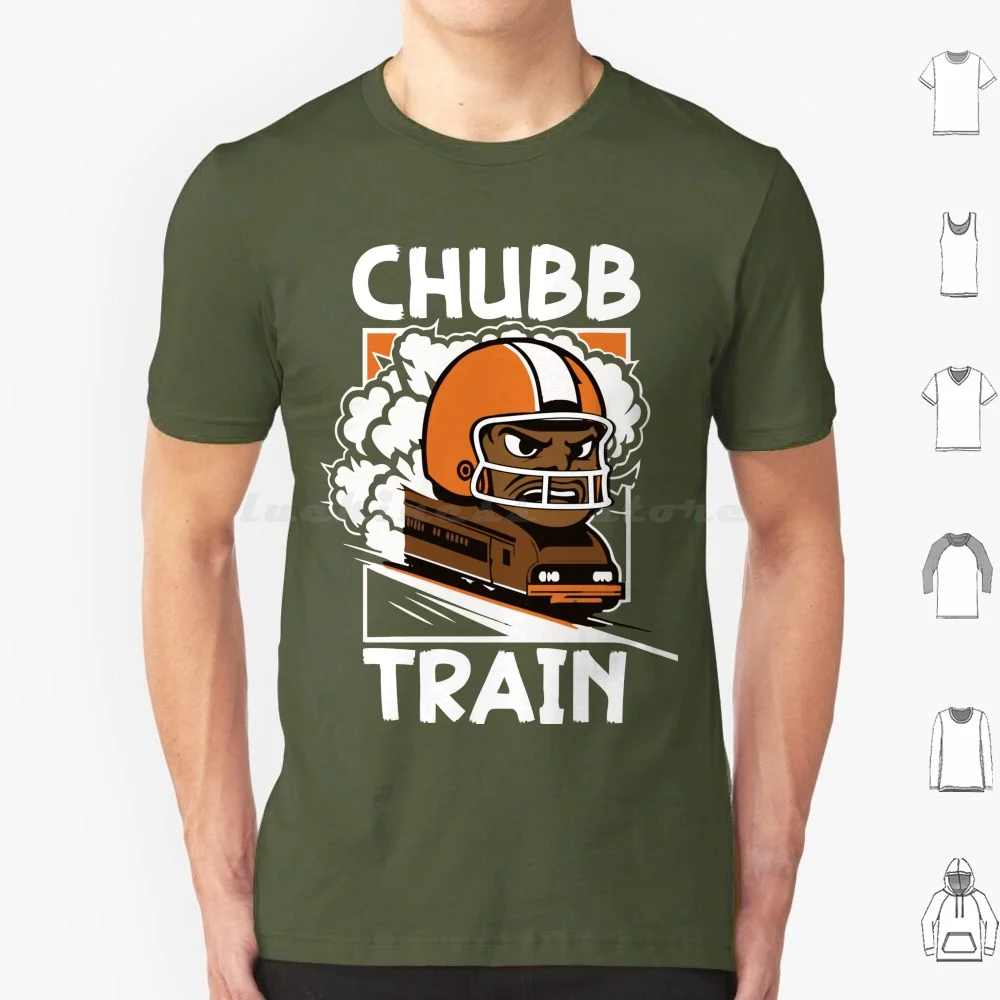 Camiseta de tren de Nick Chubb, camiseta fresca de algodón 6xl, fanáticos del fútbol de Nick Chubb, fanáticos de los deportes, fanáticos de los deportes, Nick Chubb Nick Chubb