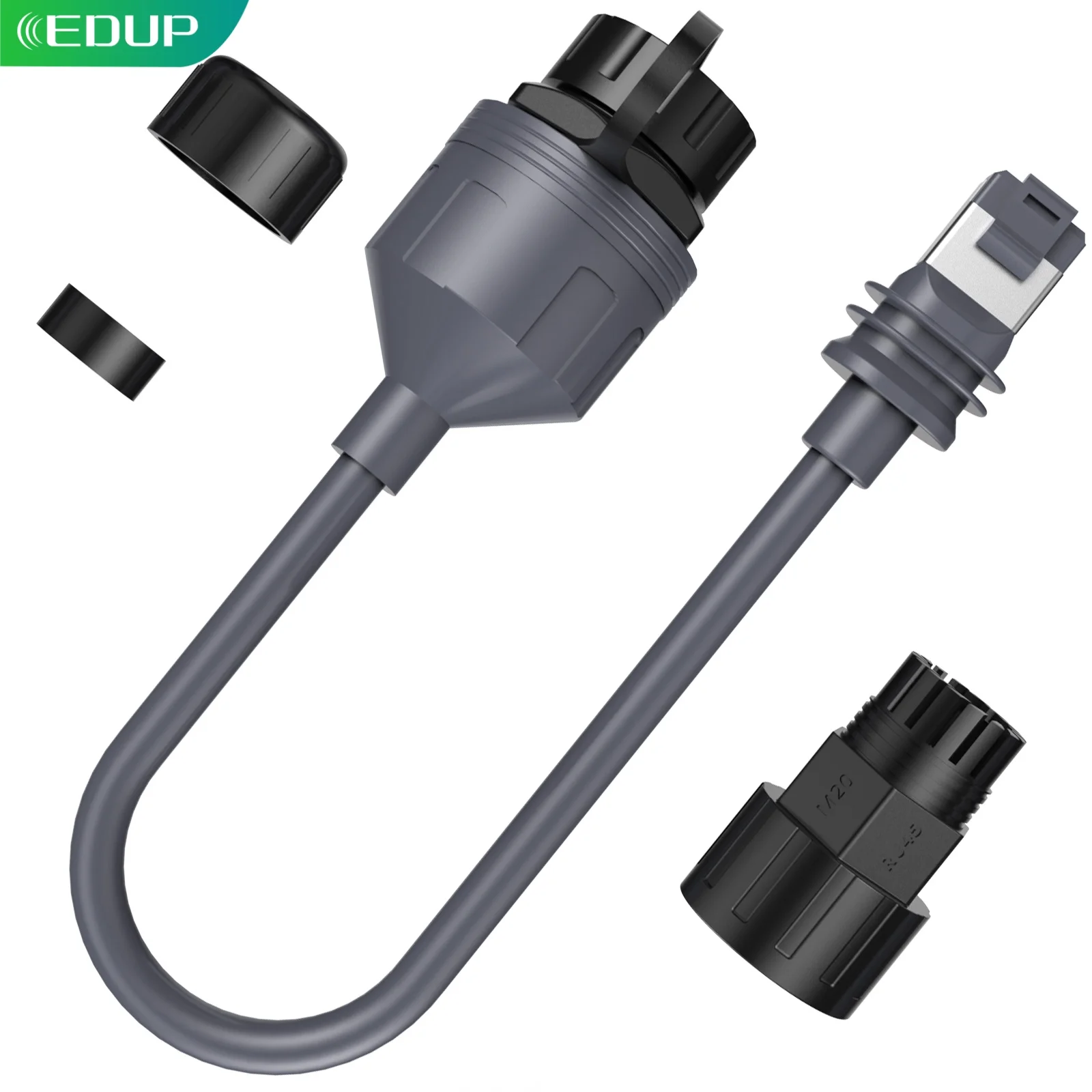 EDUP SK0085 Starlink Premium Ethernet Adapter for Mini V3&Enterprise Waterproof 2000Mbps Plug&Play Wide Signal Anti-interference