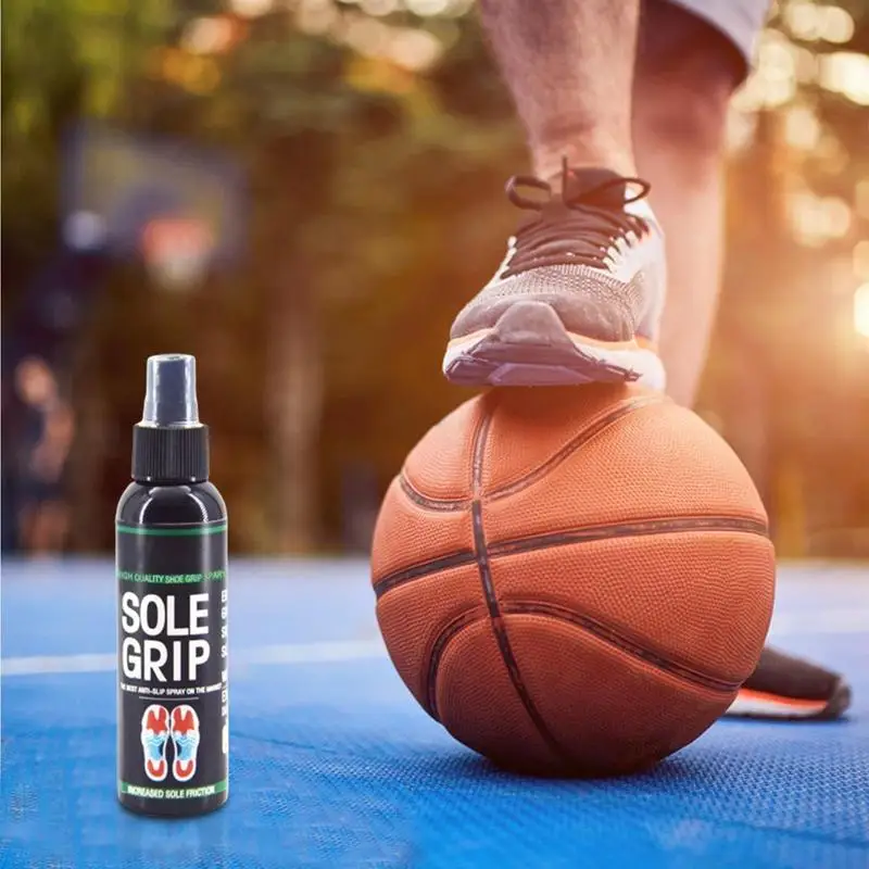 Sole Grip Spray 118ml Basketball Shoe Bottom Sole Spray Basketball Sneaker Grip Enhancer Sneaker Grip Spray For Court