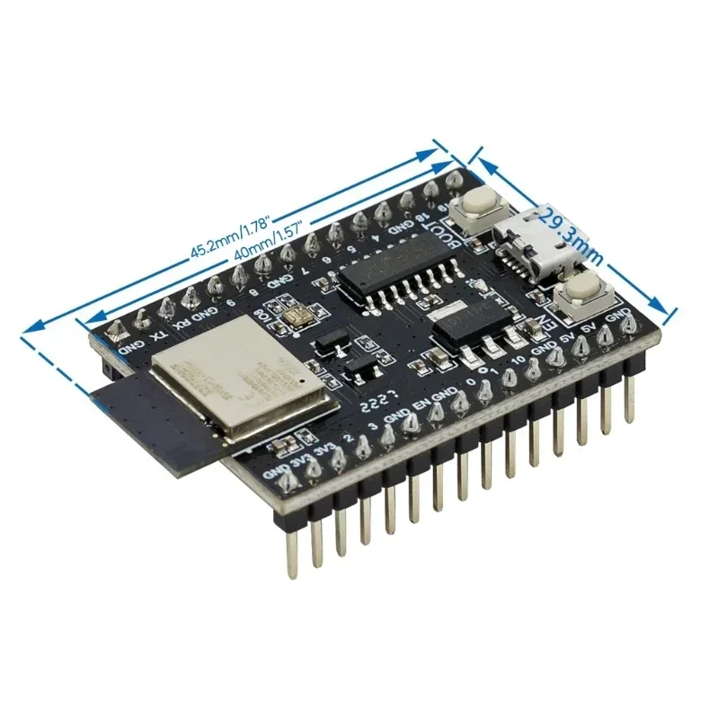 Papan Papan Pengembangan ESP32-C3 Dilengkapi dengan Modul ESP32-C3-MINI-1 Modul 5.0 Kompatibel dengan WiFi