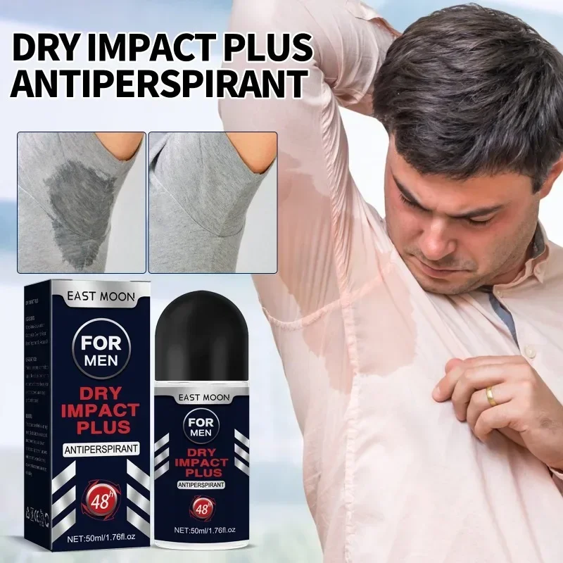 Armpit Antiperspirant for Men Roll-on Sweating Odor Remover Underarm clean Body Deodorant Stick Fast Dry Lasting fragrance