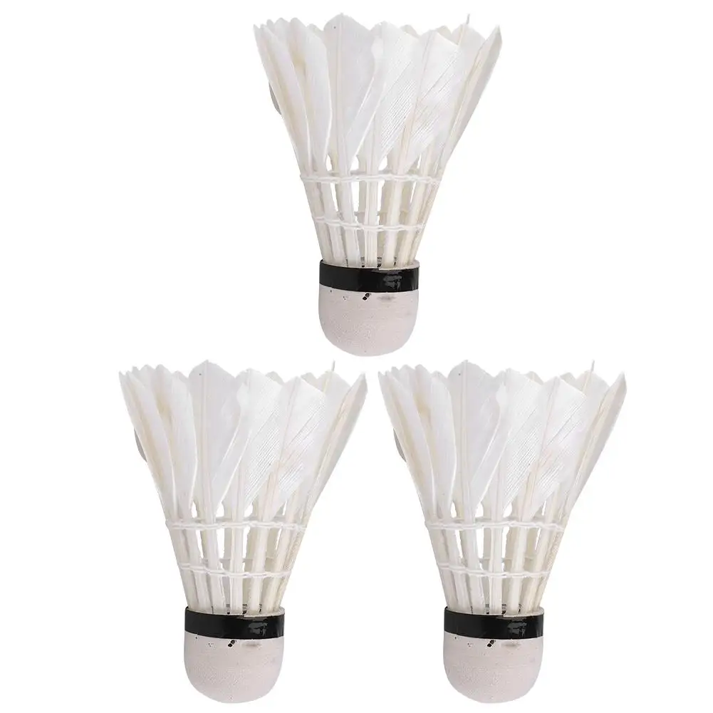 3PCS Goose Badminton Shuttlecocks for Training &  - Premium Quality Sports Equipment