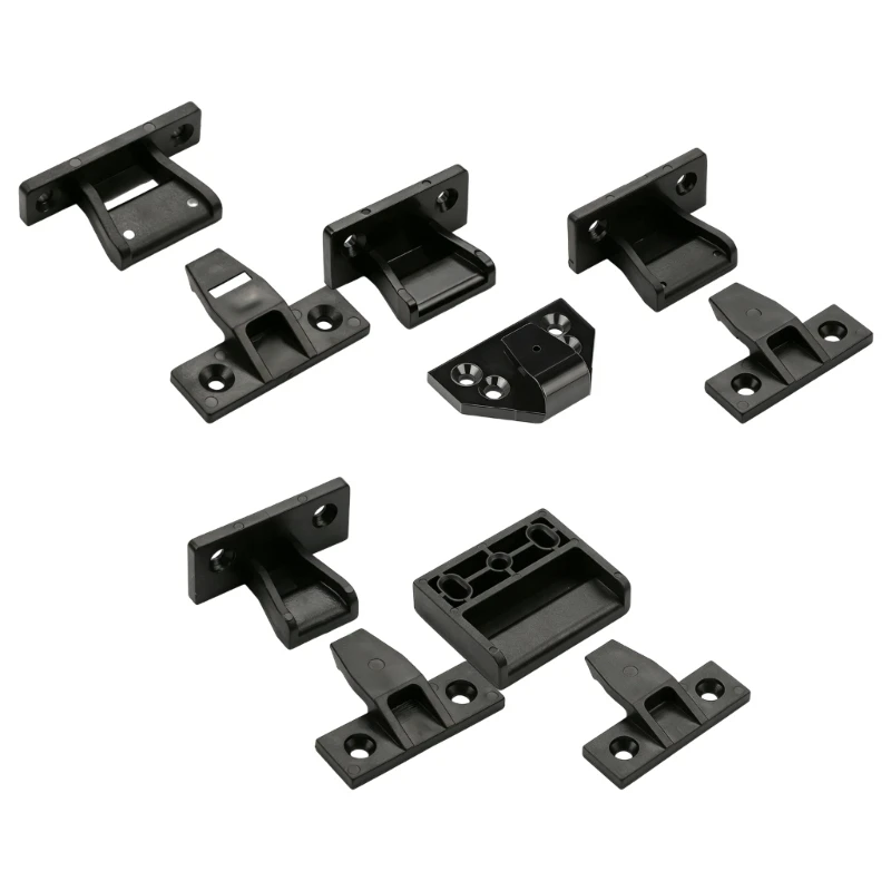 Rear Side Mount Hardware10 Piece Pack Plastic Wall Trim Fastener Set Simple Installation for Interior Board and Decorative 448A