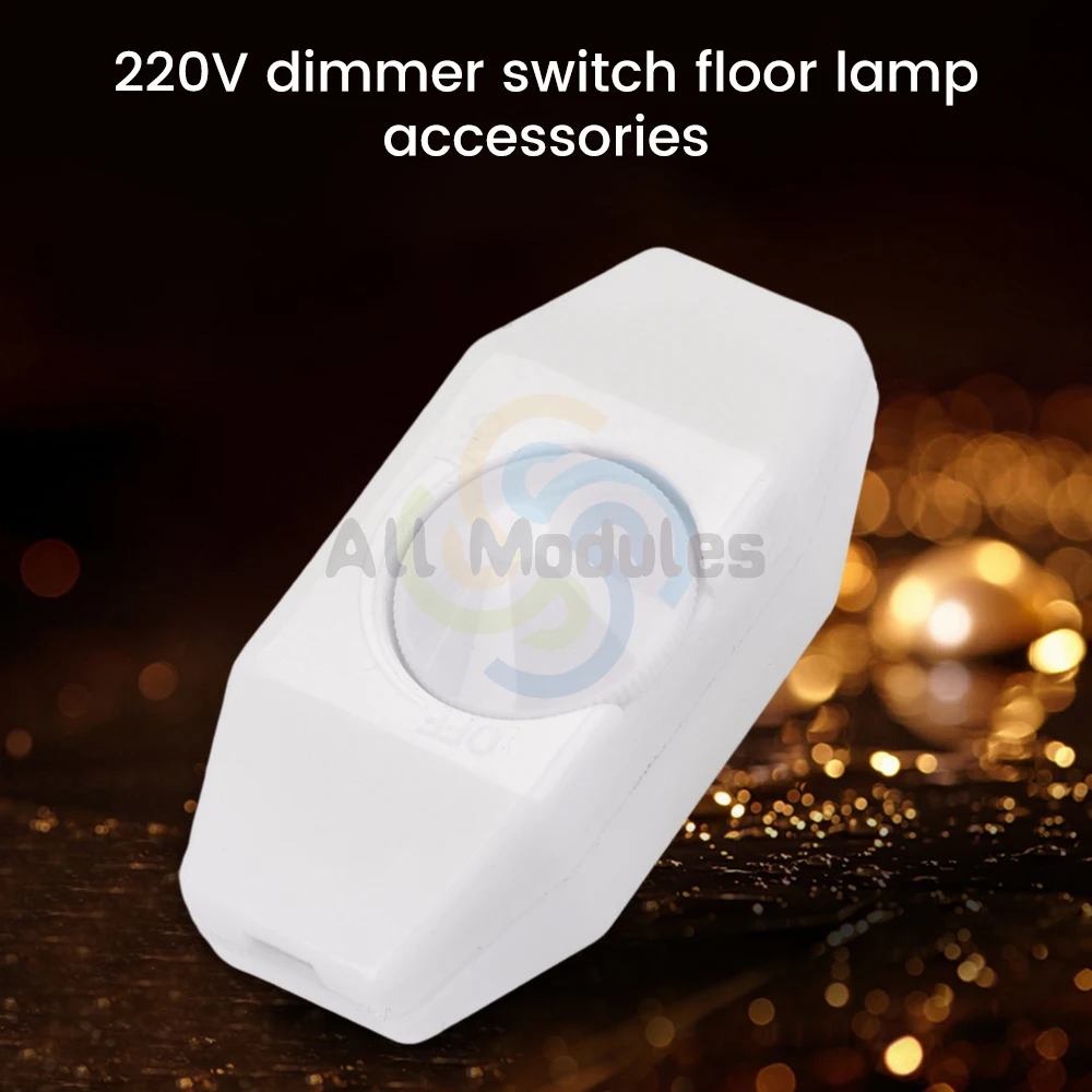 60W/300W High Quality Dimmer Switch Adjustable Controller 220v Lamp Dimmer Cord Switch Plug In Table Floor Light Dimming On Off