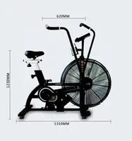 New Arriving Commercial Air Bike Fitness Equipment Air Bike Fitness Exercise Bike for Sale