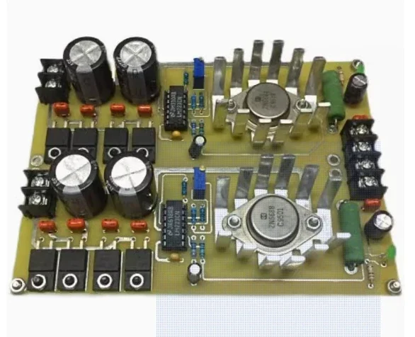 Dual power supply for audio, Swiss STUDER linear fever stabilizing  supply, German 6010 Jun SOVER front stage