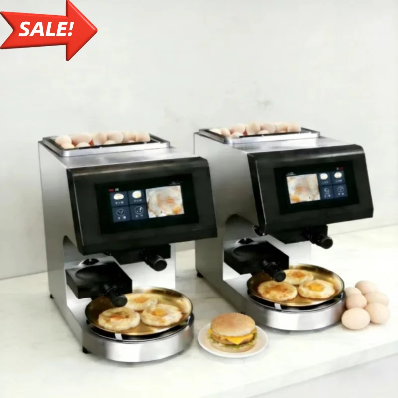 Commercial Cooking Robot SUS 304 Egg Frying Machine Automatic Fried Egg  Multifunctional Kitchen Equipment Customized