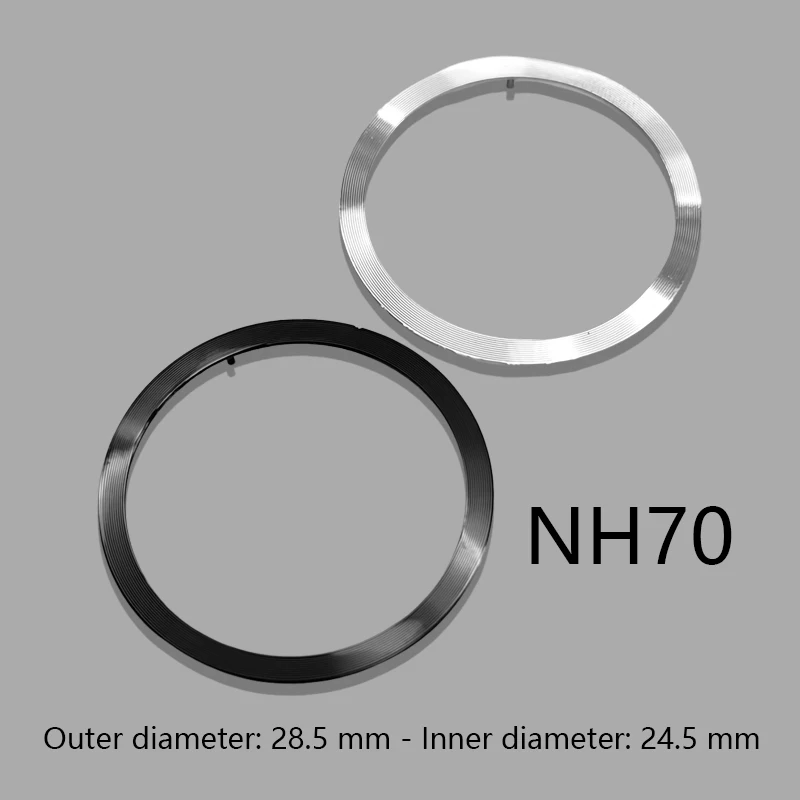 The NH70 28.5mm dial is suitable for watches with the NH70 movement, featuring a hollow dial and dial accessories.