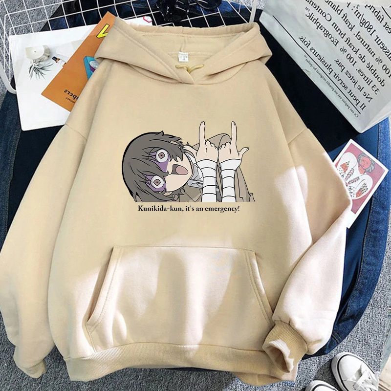 2024 Bungo Stray Dogs Chuuya Nakahara Hoodies Anime Print Sweatshirts Men Women Fashion Pullover Sweatshirt Unisex Oversized Hoo