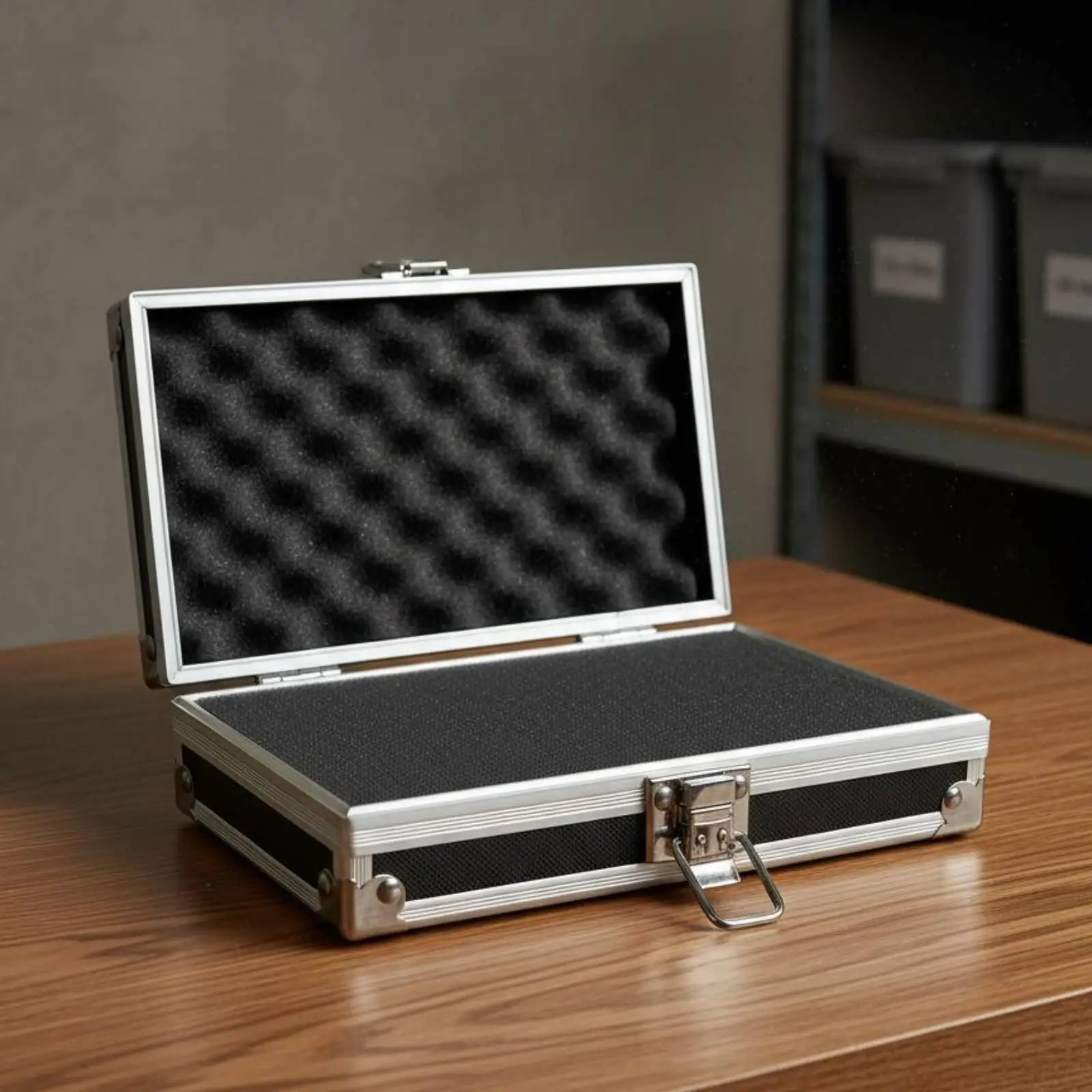 Aluminum Tool Case Lockable Aluminum Hard Case Ergonomic Handle