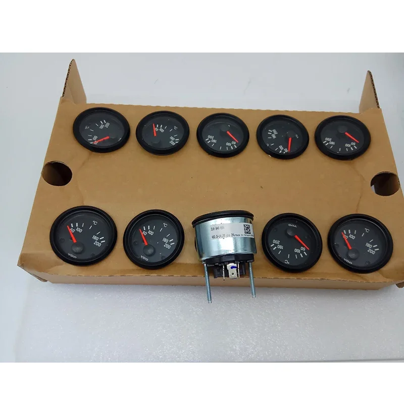 ملحقات VDO الأصلية مقياس درجة حرارة الزيت 60-200 ℃   24 فولت 310040004 لمدرب الحافلات