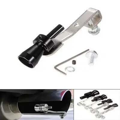 

1PC Car Modified Turbine Whistle Exhaust Pipe Sounder - Motorcycle Imitation Turbine Exhaust Sound Amplifier Parts