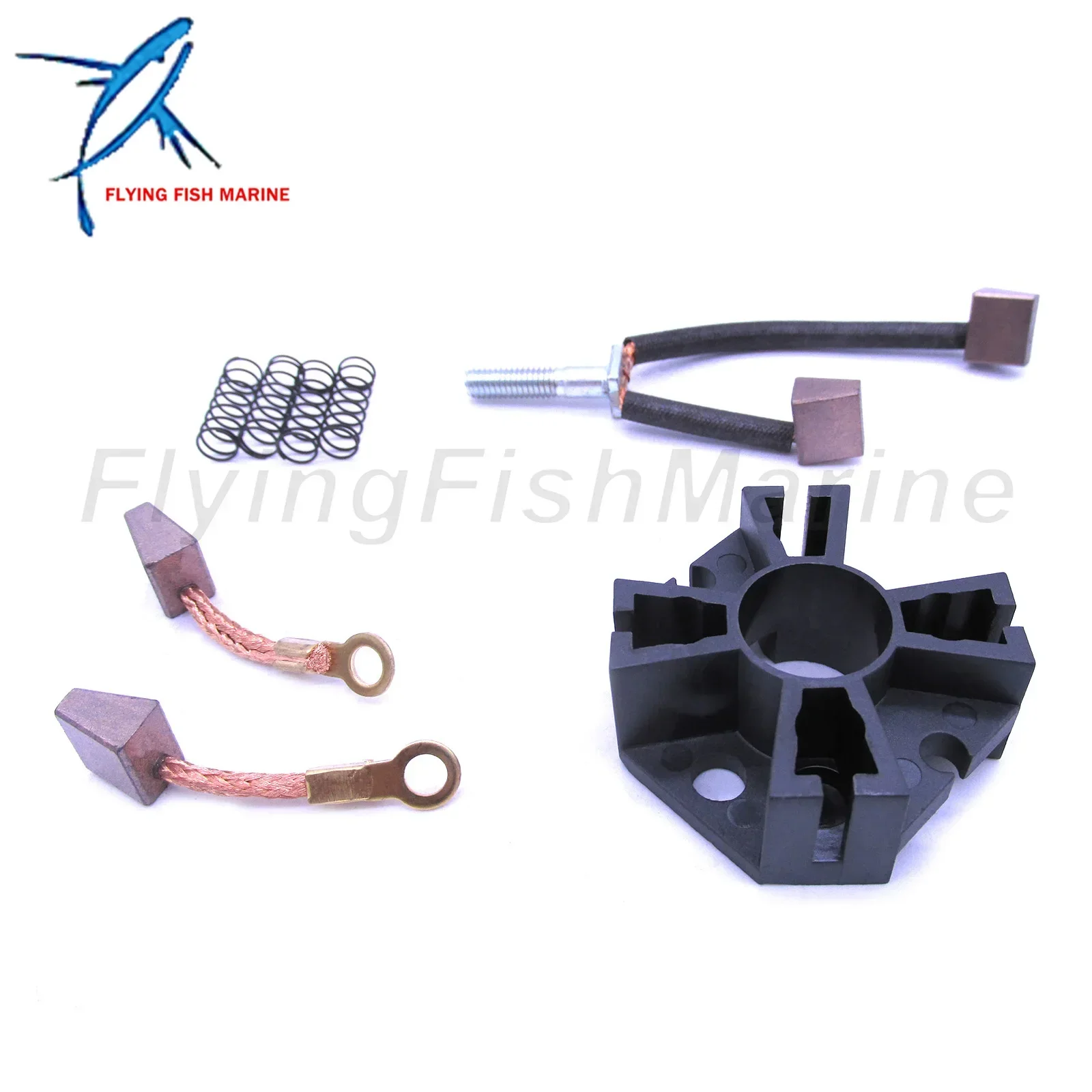 66T-81840-00 Brush Holder for Yamaha Boat Motor Starter Motor 40HP Enduro E40X E40XMH 40XWT 40XWH