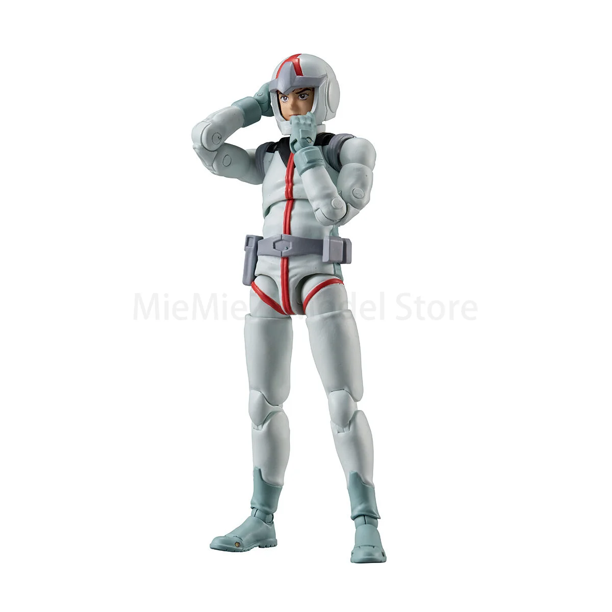 أكشن/دمى MegaHouse الأصلية الأصلية G.M.G. المجموعة 09 10 Kidou Senshi Gundam Amuro Ray Char Aznable Space Suit Ver Action