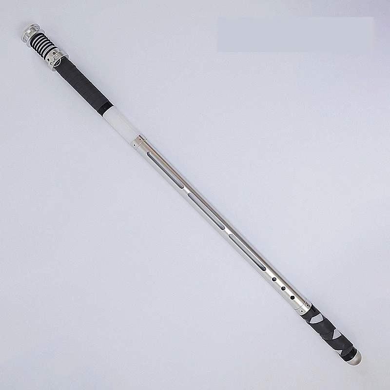 New Punkstyle Metal Diy Pixel Lightsaber Beating Lightsaber Skeleton Scabbard Display Long Set Cosplay With Set Accessories Toy view 5