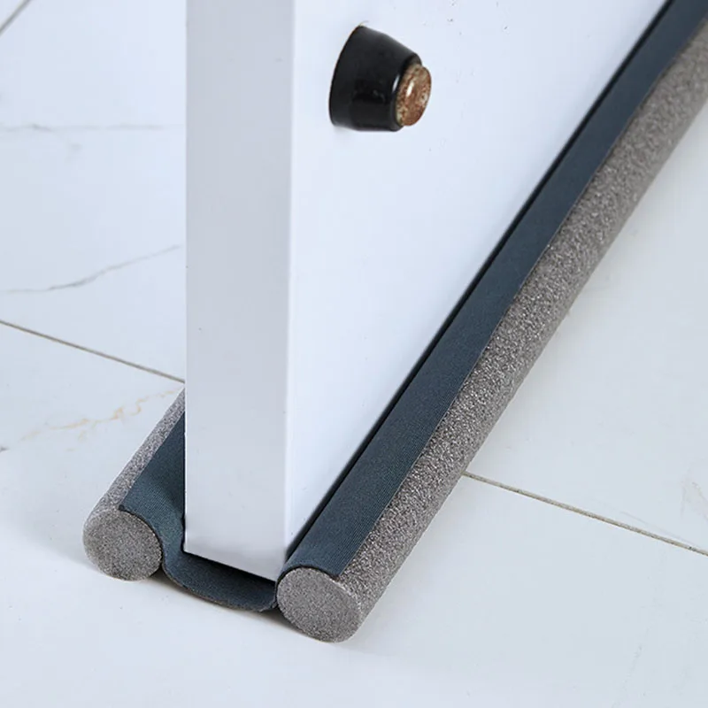 

1pc 93cm Door Bottom Sealing Strip Under Door Windproof Seal Strip Sponge Dustproof Blocker Sealer Soundproof Double Protector