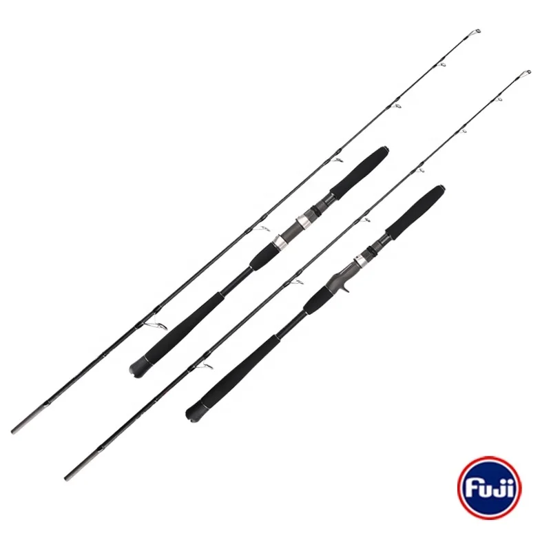 Madmouse Drag Force Bg Jigging Rod 1.9m PE4-8 Jig 350g Drag 30kg Japan Full FUJI Parts Boat Rod Ocean Fishing Rod