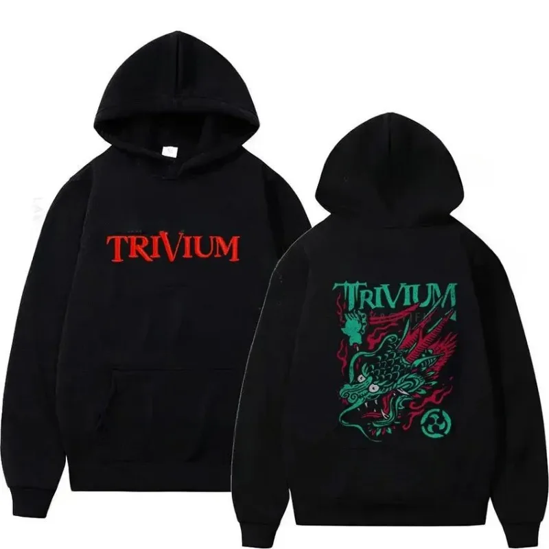 Trivium Theme Hooded Shirt Men Hoodie Hoodies Hoody Men's Autumn Clothing New Sweatshirts Y2k Graphic & Pullovers Essentials