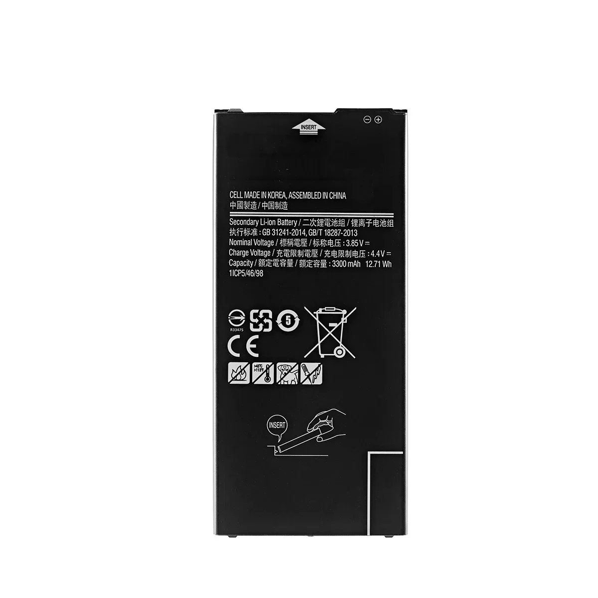 Brand New EB-BG610ABE 3300mAh Battery For Samsung  Galaxy J6 Plus J6+ SM-J610F / J4+ J4PLUS 2018 SM-J415 / J4 Core J410