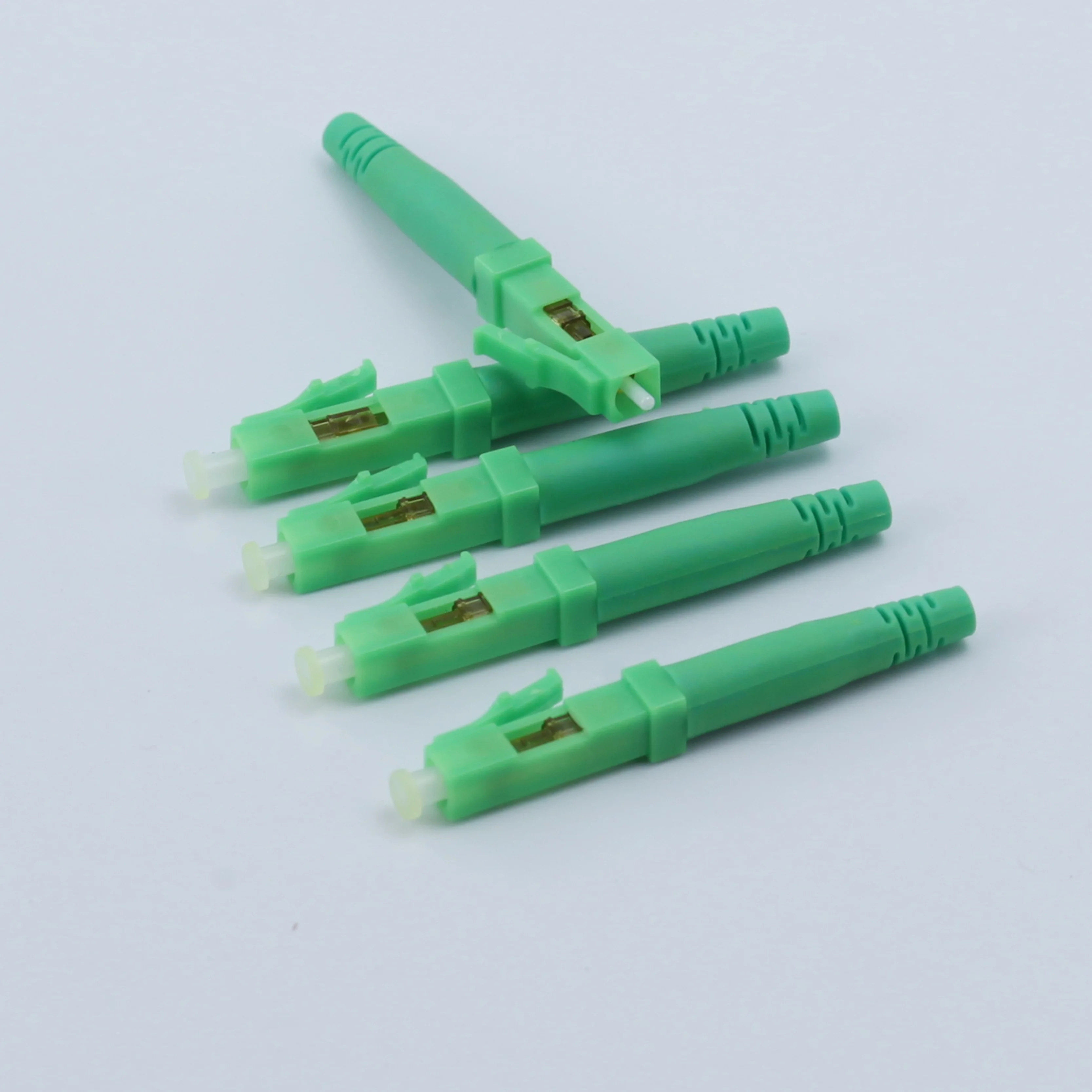 LC UPC Fiber Optic Fast Connectors Singlemode multimode LC APC Fiber Optic Connectors Mechanical Adapter for FTTH CATV Network