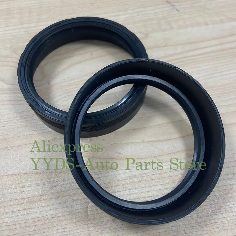 2PCS Crankshaft Front Oil Seal For BMW E46 E81 E83 E87 E89 E90 N45 N43 N52 11117547842