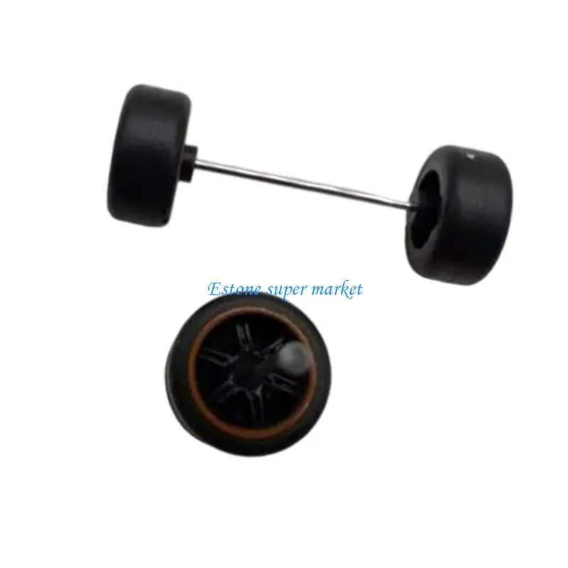 090B 4PCS متين 1/64 عجلات السيارات والسيارات