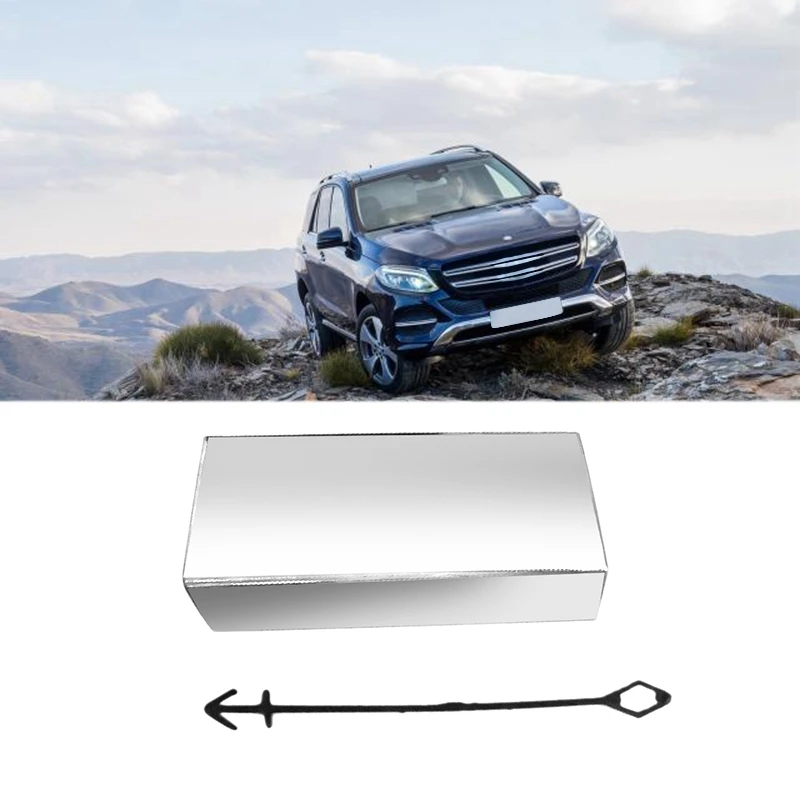 Hot-A015-Car Rear Bar Trailer Cover Bumper Tow Cap For Mercedes-Benz ML W166 1668851423