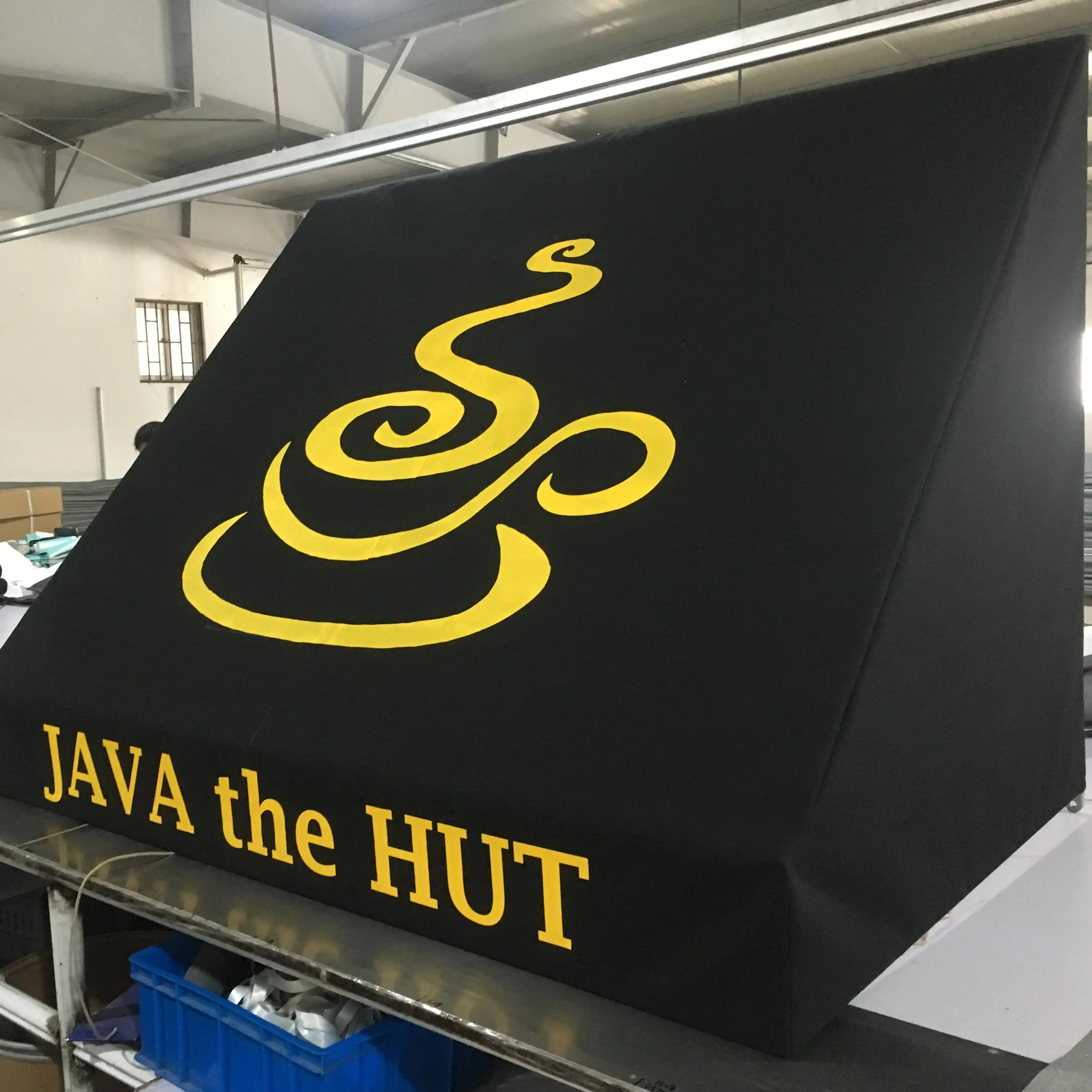 Commercial Window Printing - กันสาดผ้าใบพิมพ์ลายสำหรับหน้าร้านค้า ติดตั้งภายนอกอาคาร สำหรับหน้าต่าง ร้านค้า ร้านอาหารกลางแจ้ง