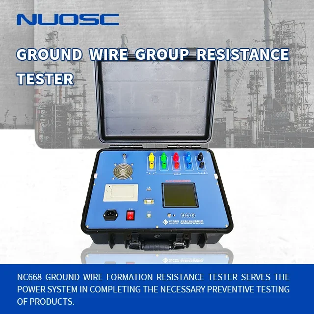 Ground Line Group Resistance Tester Power System Preventive Experiment Testing Equipment