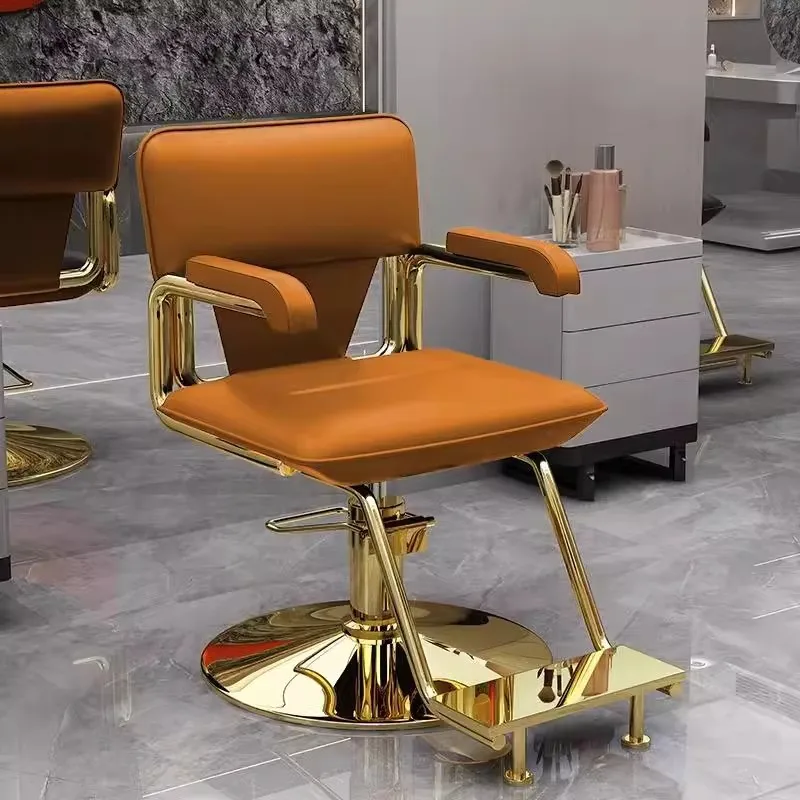 

-For High-end Barber Shop Lift Internet Celebrity Hair Salon Stool Special Barber Chair Simple Hair Chair&