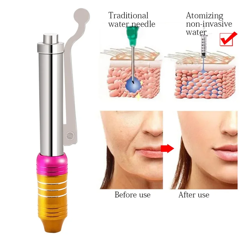 

0.3ml Hyaluron Pen High Pressure Hyaluronic Pen Gun Anti Wrinkle Lip Lifting Atomizer Skin Lip Injection Machine Portable