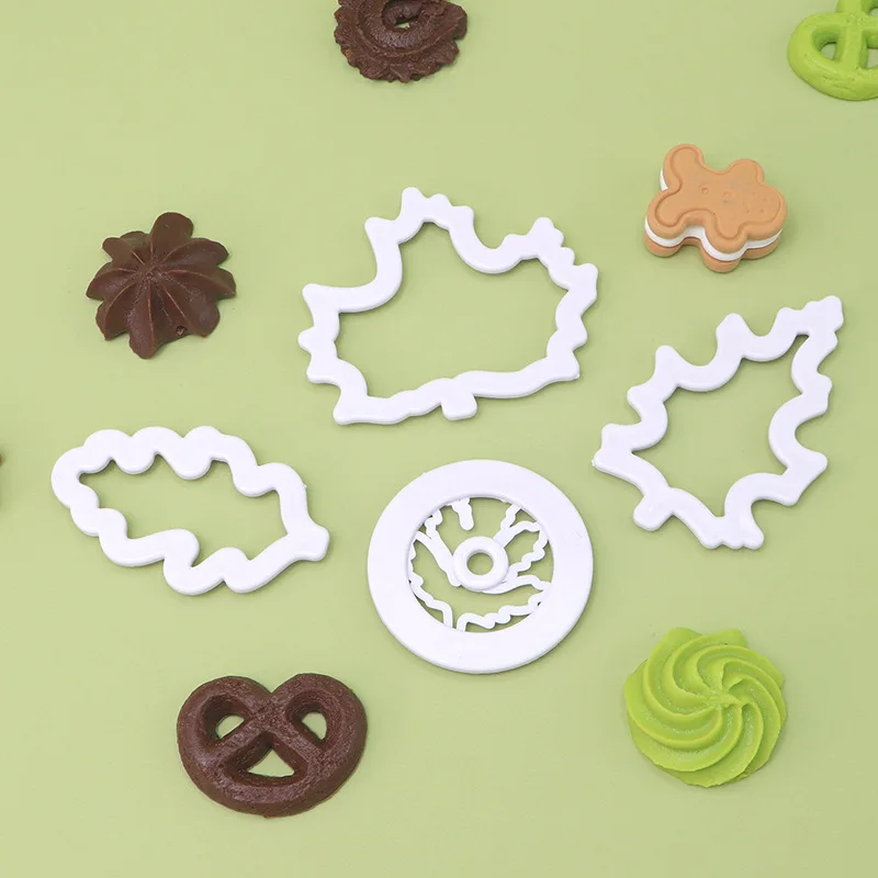 4Pcs/set Maple Leaf Shape Cookie Cutter Molds Biscuit Fondant Cake Decoration Mold Kitchen Baking Tools 5