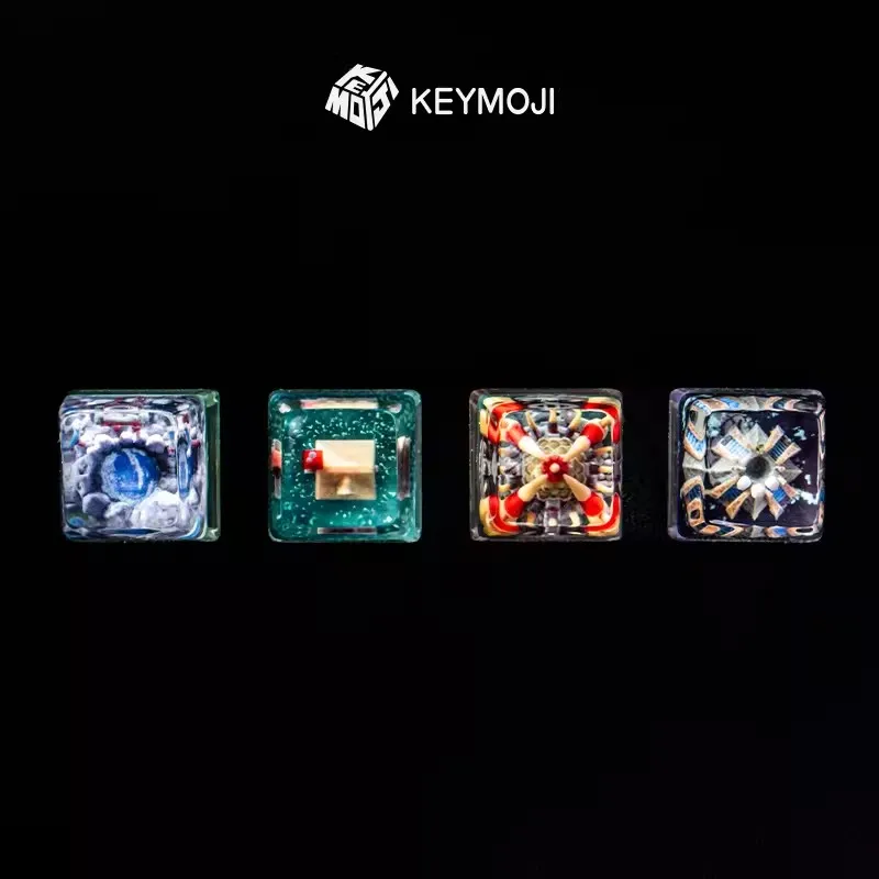 Keymoji-Tapa de tecla de resina WOW, actualización Zigguraut Moonwell Farm Orgrimmar, impresión 3D para teclado mecánico MX Switch, 1 pieza