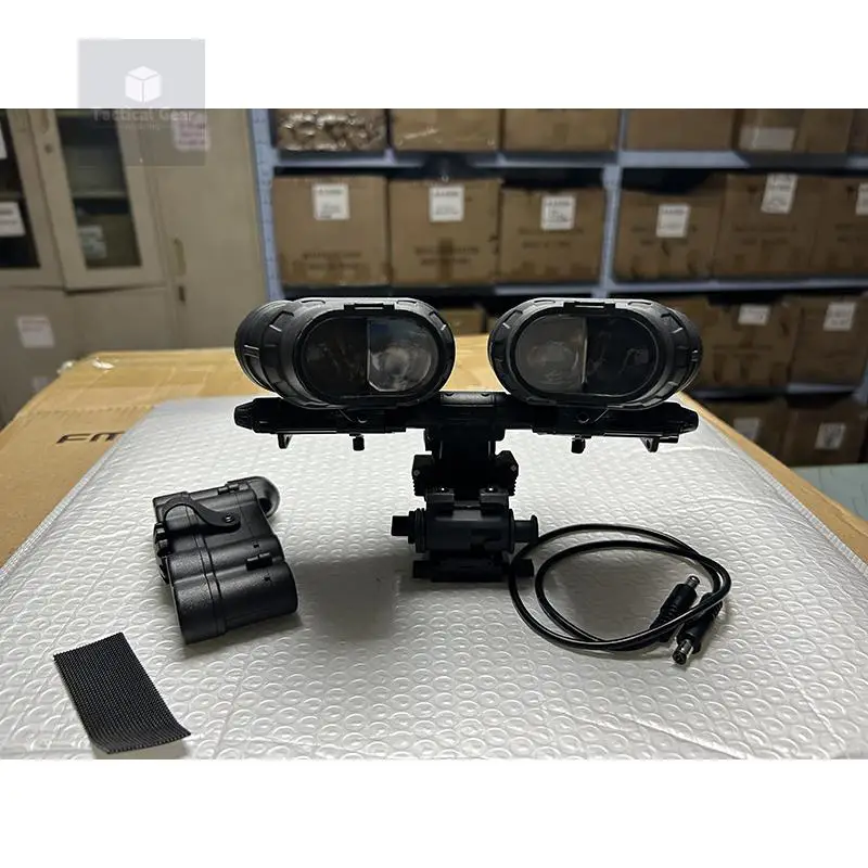 FMA L4G24/L4G19 Helmet NVG Mount + Non-Functional Version GPNVG 18 NVG Model Black PA66 Nylon