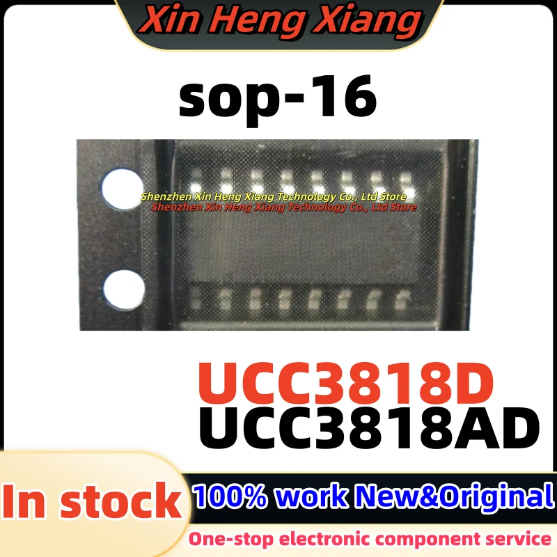 (5pcs) 100%New UCC3818AD UCC3818D UCC3818 UCC3818DTR UCC3818ADR sop-16